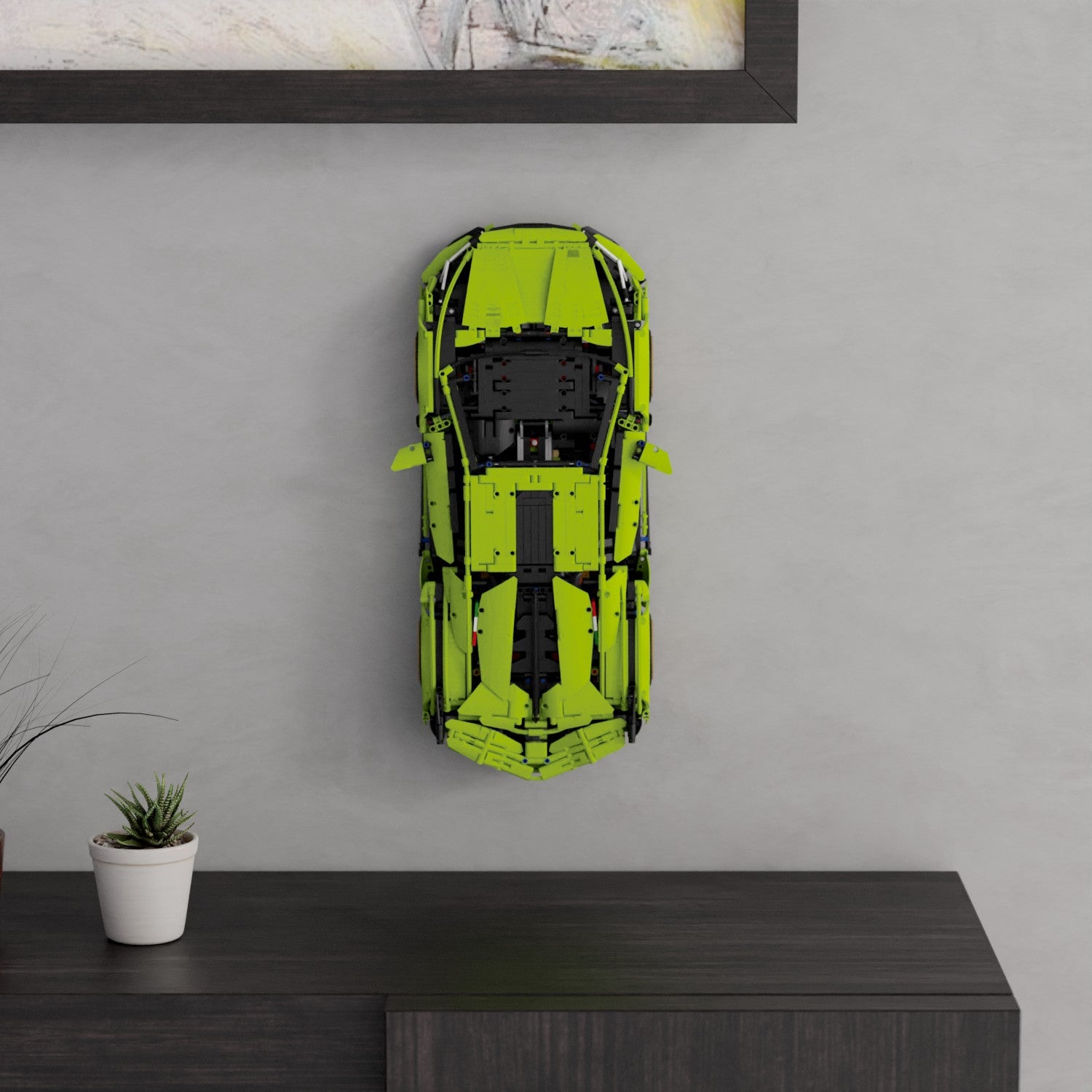Wandhalterung kompatibel mit Lego Technik 42115 Sian FKP 37 Display