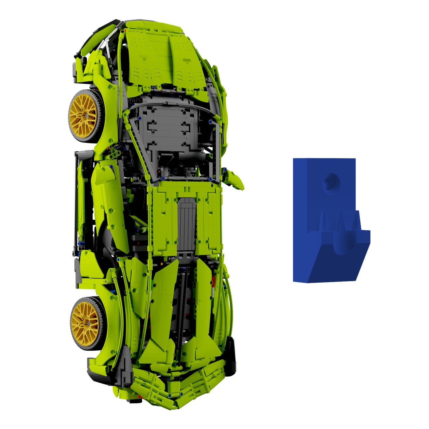 Wandhalterung kompatibel mit Lego Technik 42115 Sian FKP 37 Display