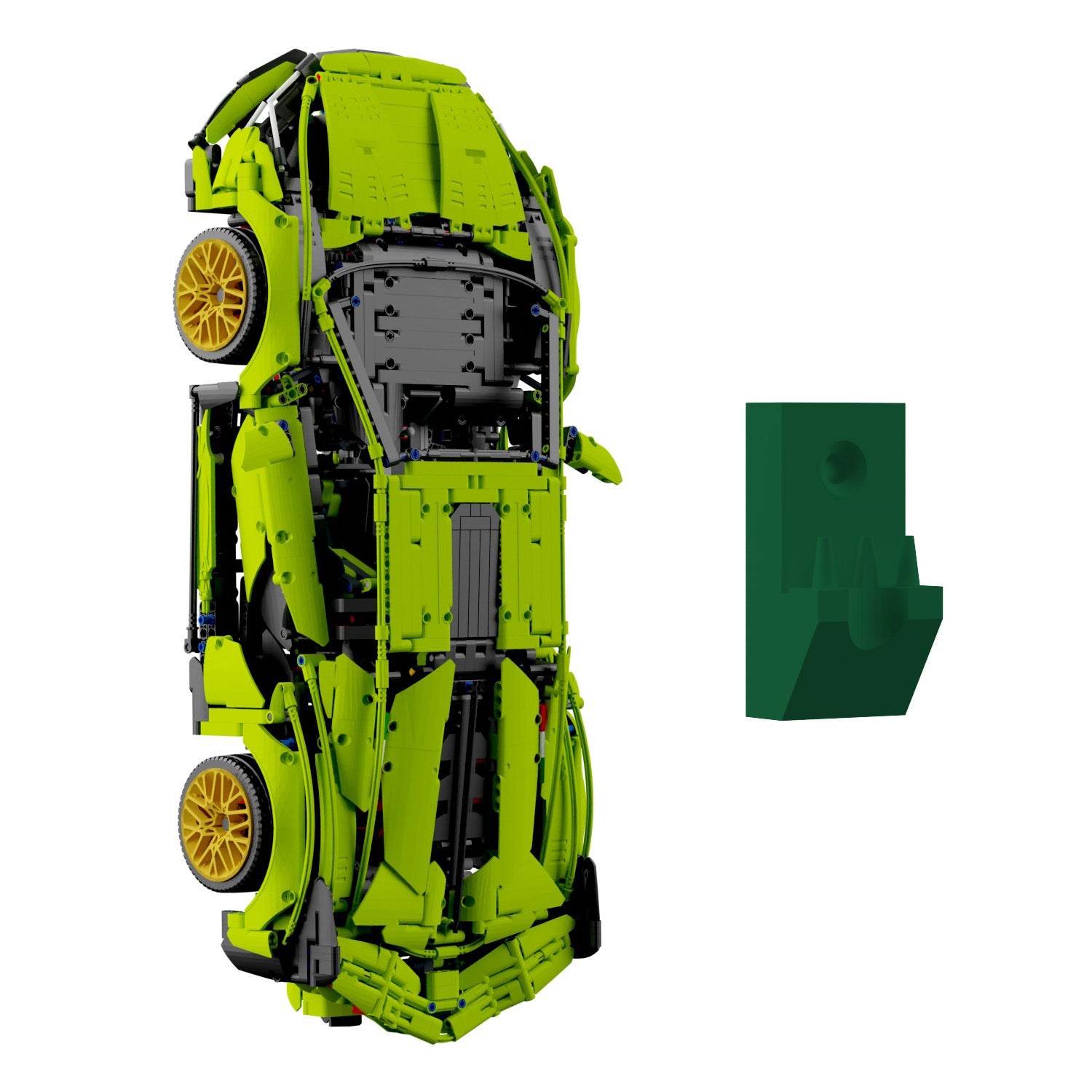Wandhalterung kompatibel mit Lego Technik 42115 Sian FKP 37 Display