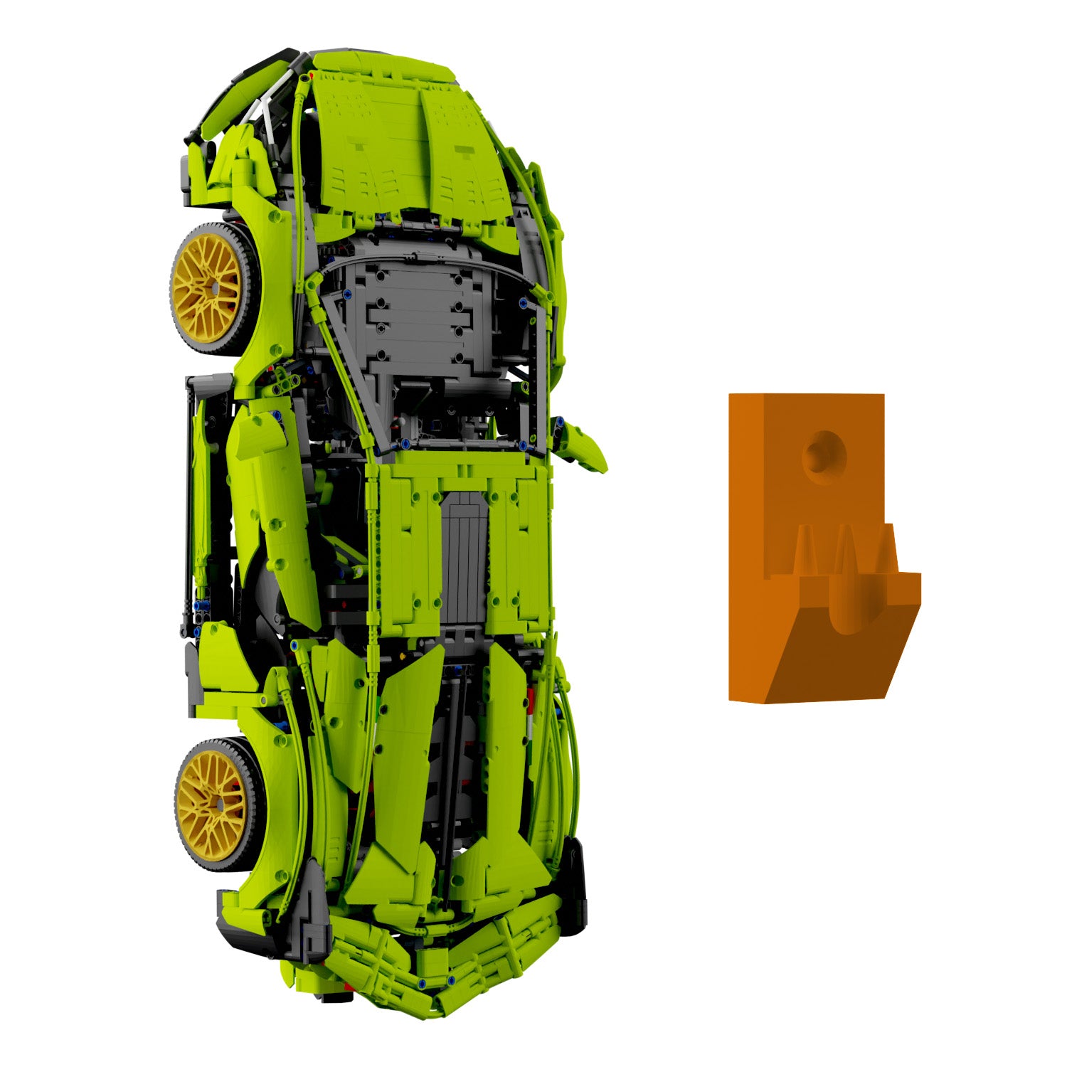 Wandhalterung kompatibel mit Lego Technik 42115 Sian FKP 37 Display