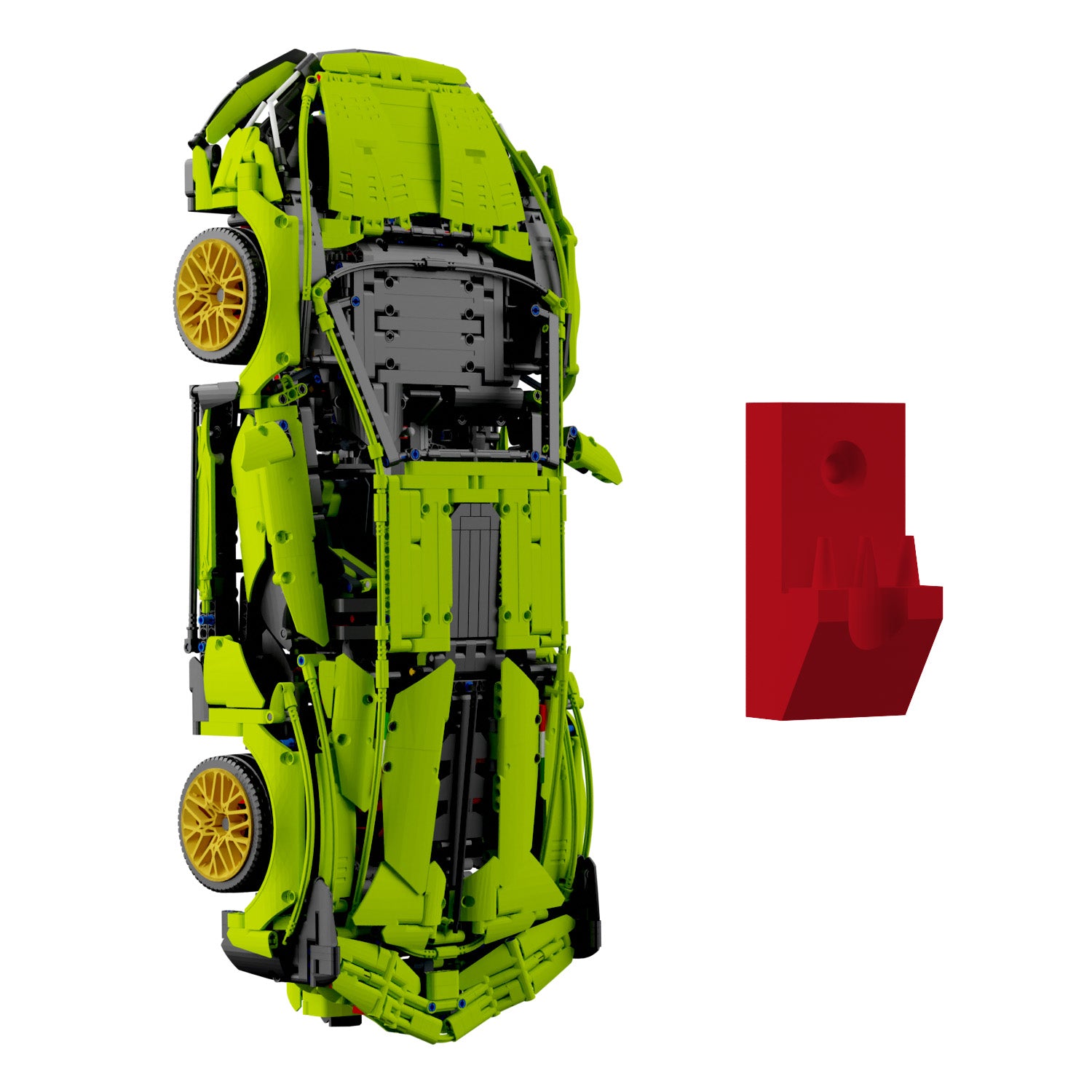 Wandhalterung kompatibel mit Lego Technik 42115 Sian FKP 37 Display