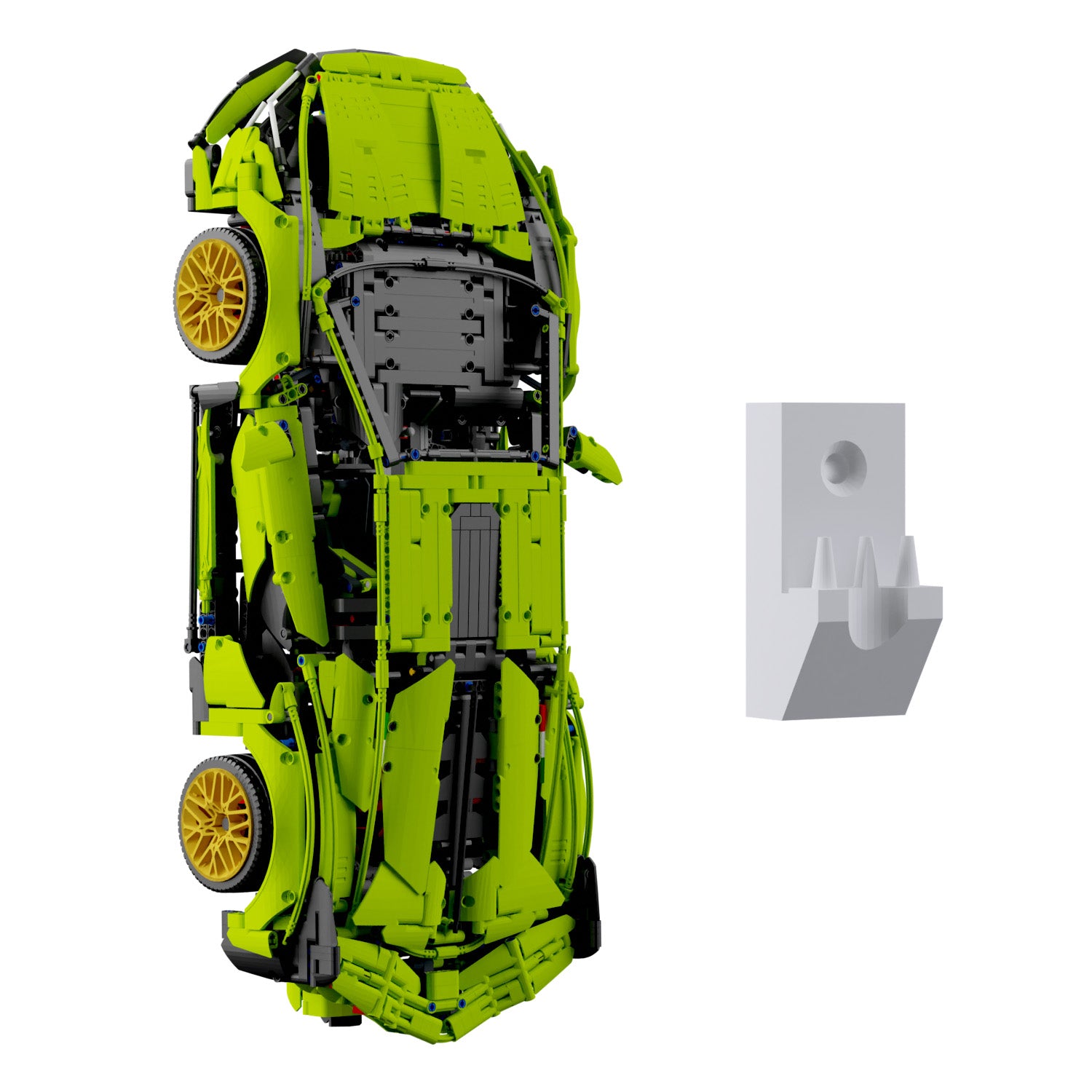 Wandhalterung kompatibel mit Lego Technik 42115 Sian FKP 37 Display