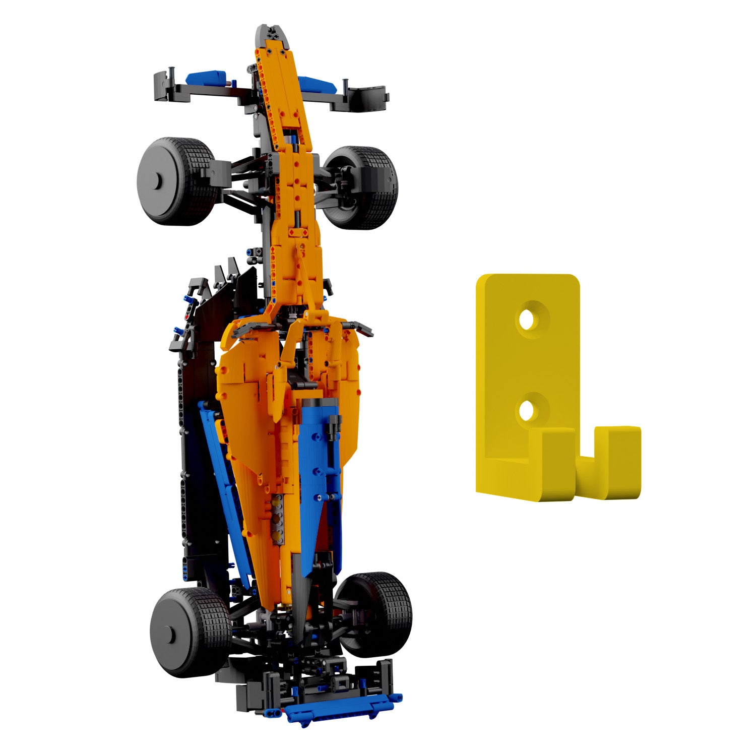 Wandhalterung kompatibel mit Lego Technik 42141 McLaren Formel 1