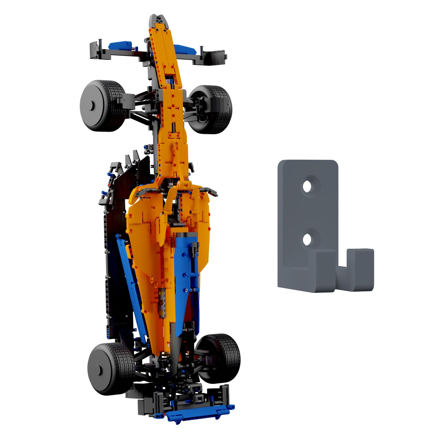 Wandhalterung kompatibel mit Lego Technik 42141 McLaren Formel 1