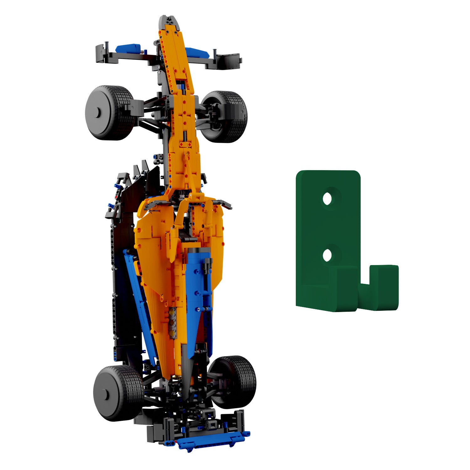Wandhalterung kompatibel mit Lego Technik 42141 McLaren Formel 1
