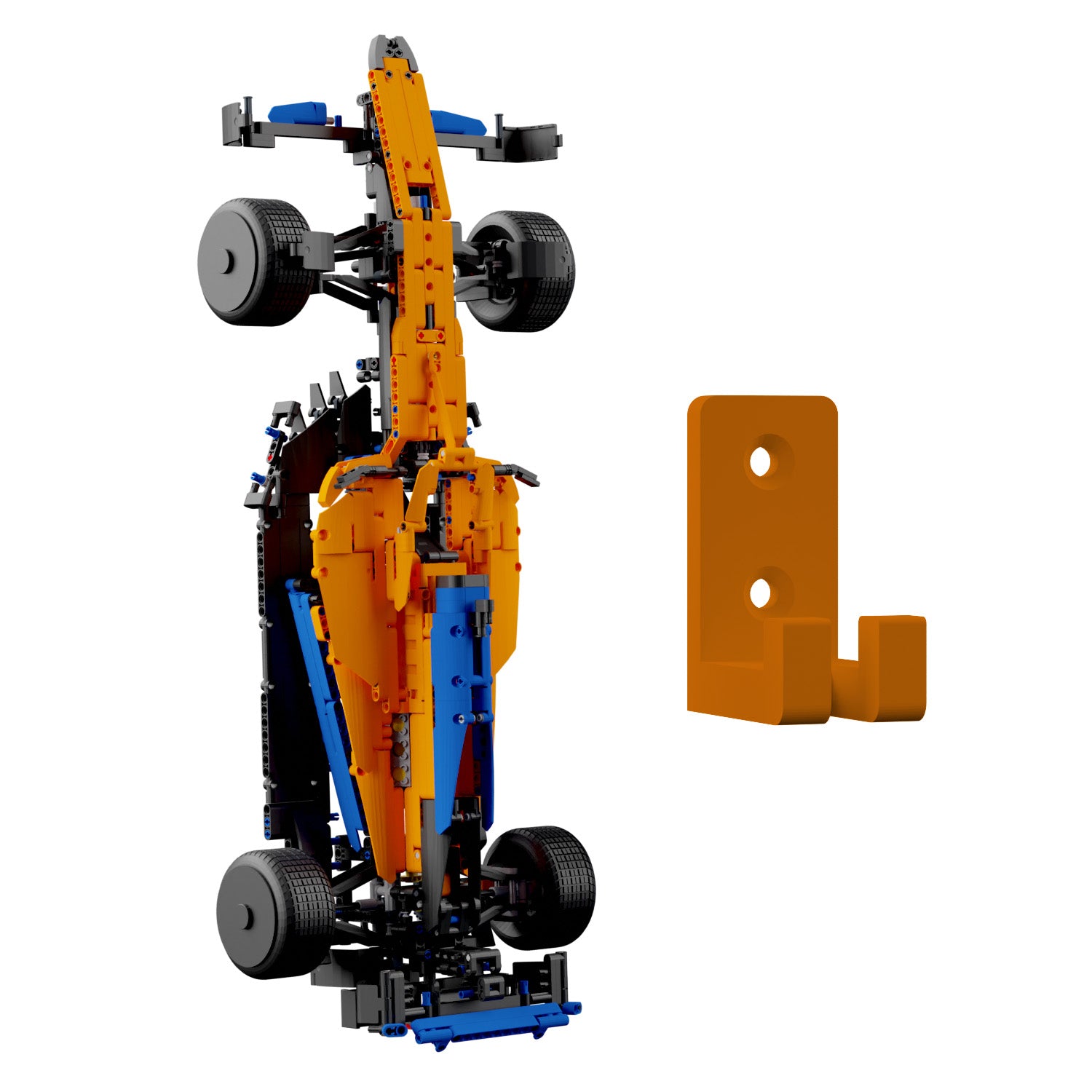 Wandhalterung kompatibel mit Lego Technik 42141 McLaren Formel 1