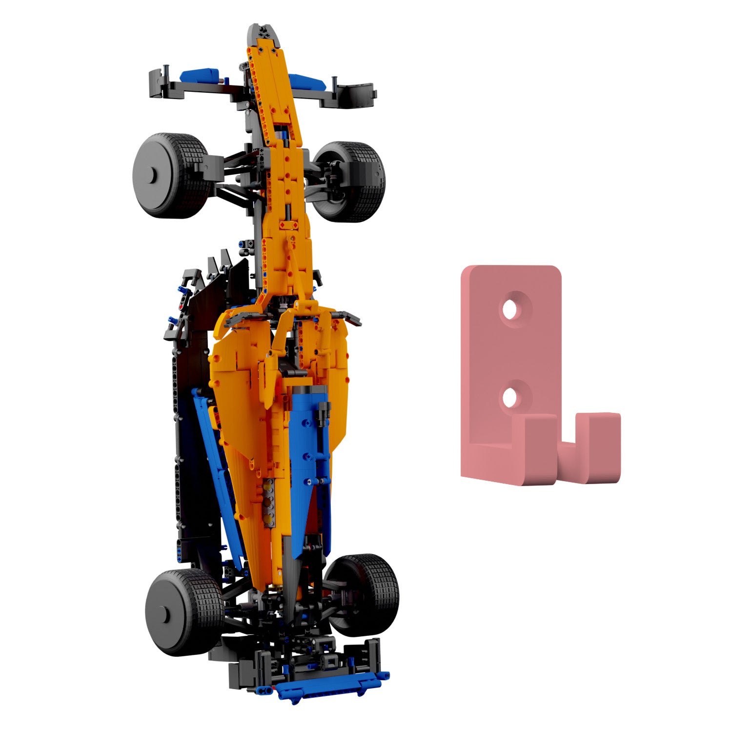 Wandhalterung kompatibel mit Lego Technik 42141 McLaren Formel 1