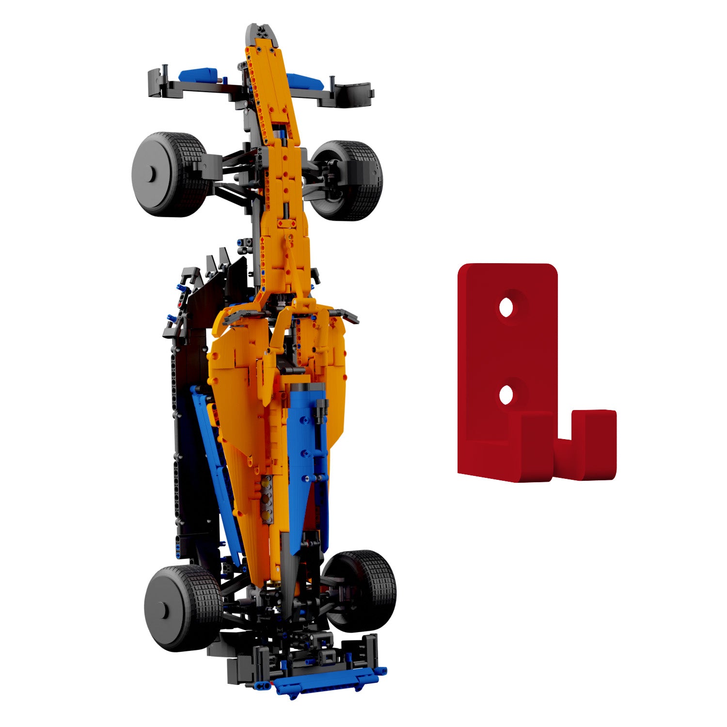 Wandhalterung kompatibel mit Lego Technik 42141 McLaren Formel 1