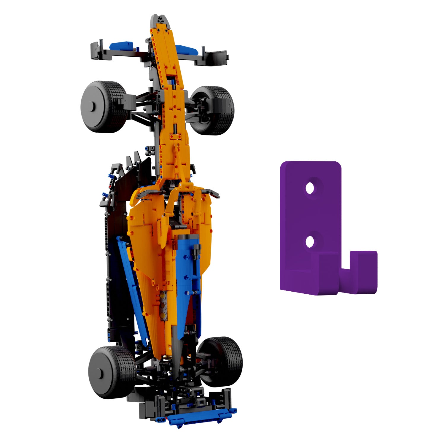 Wandhalterung kompatibel mit Lego Technik 42141 McLaren Formel 1