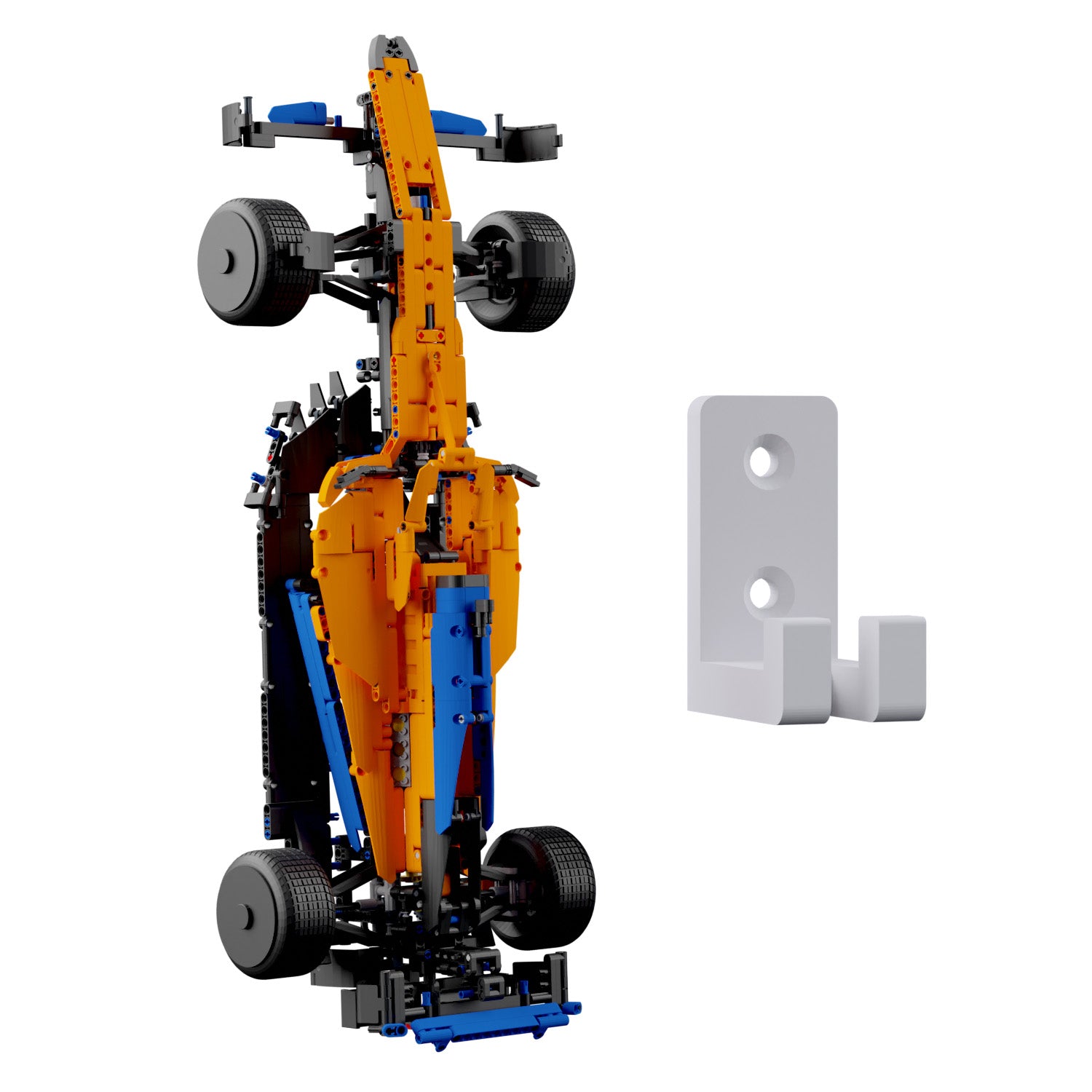 Wandhalterung kompatibel mit Lego Technik 42141 McLaren Formel 1