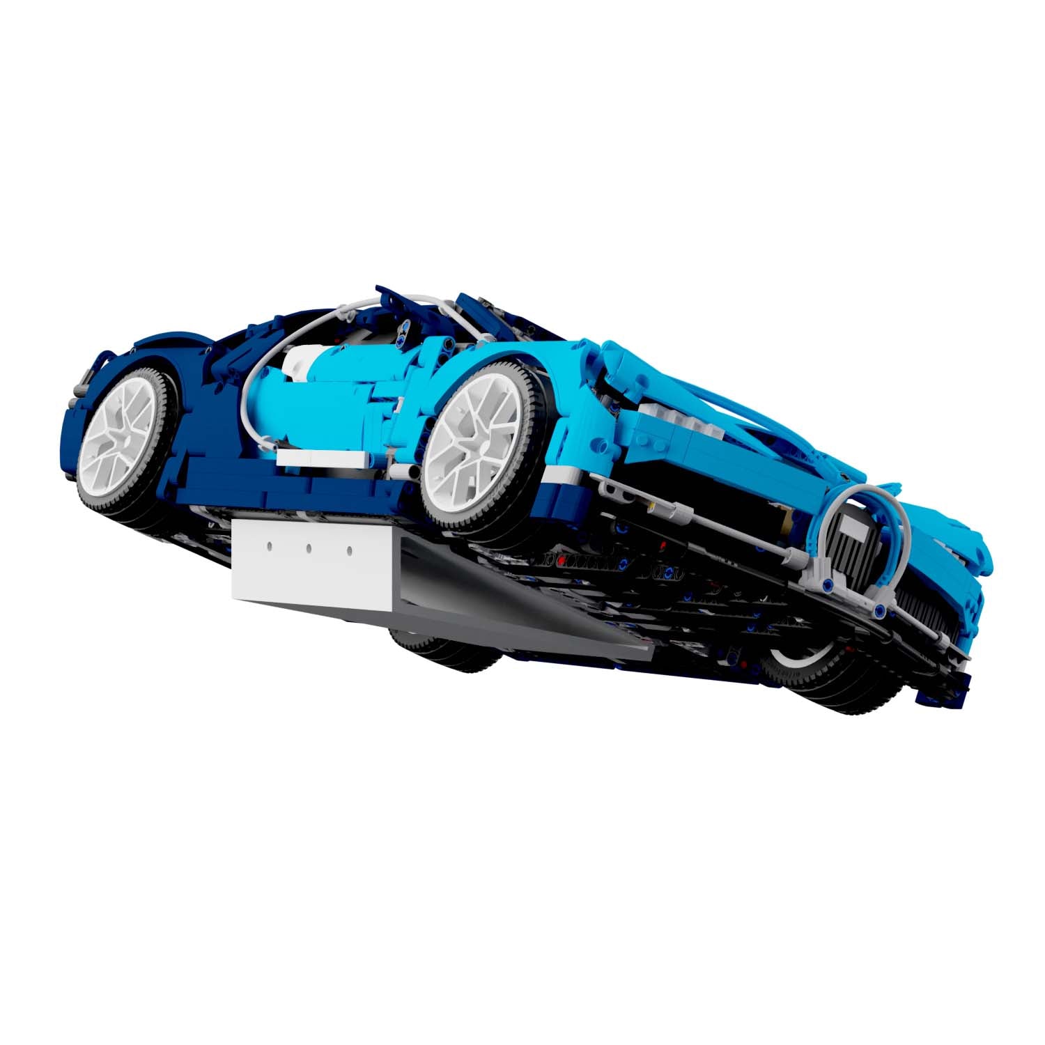 Wandhalterung kompatibel mit LEGO Technik 42083 Bugatti Chiron