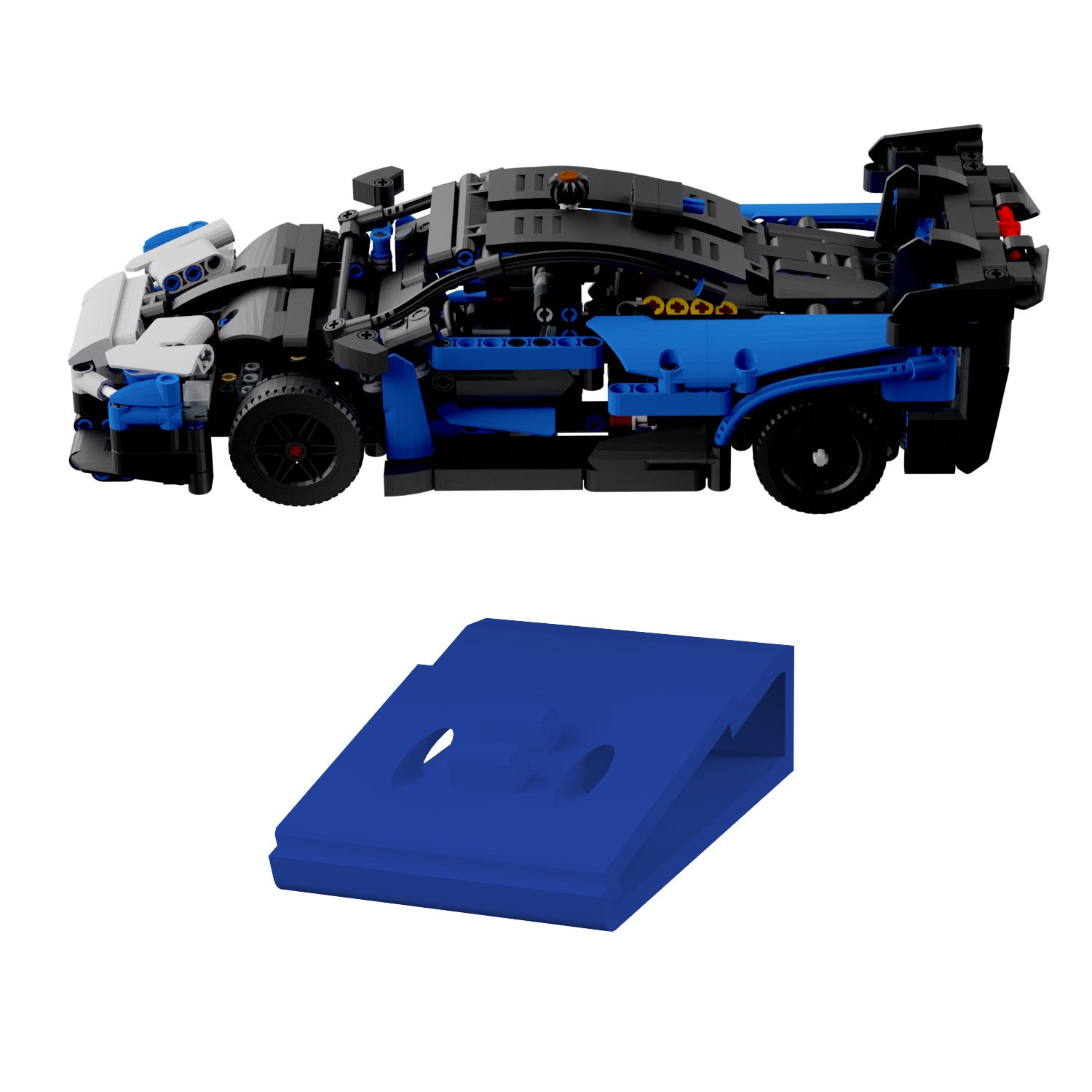 Wandhalterung kompatibel mit LEGO Technik 42123 McLaren Senna GTR