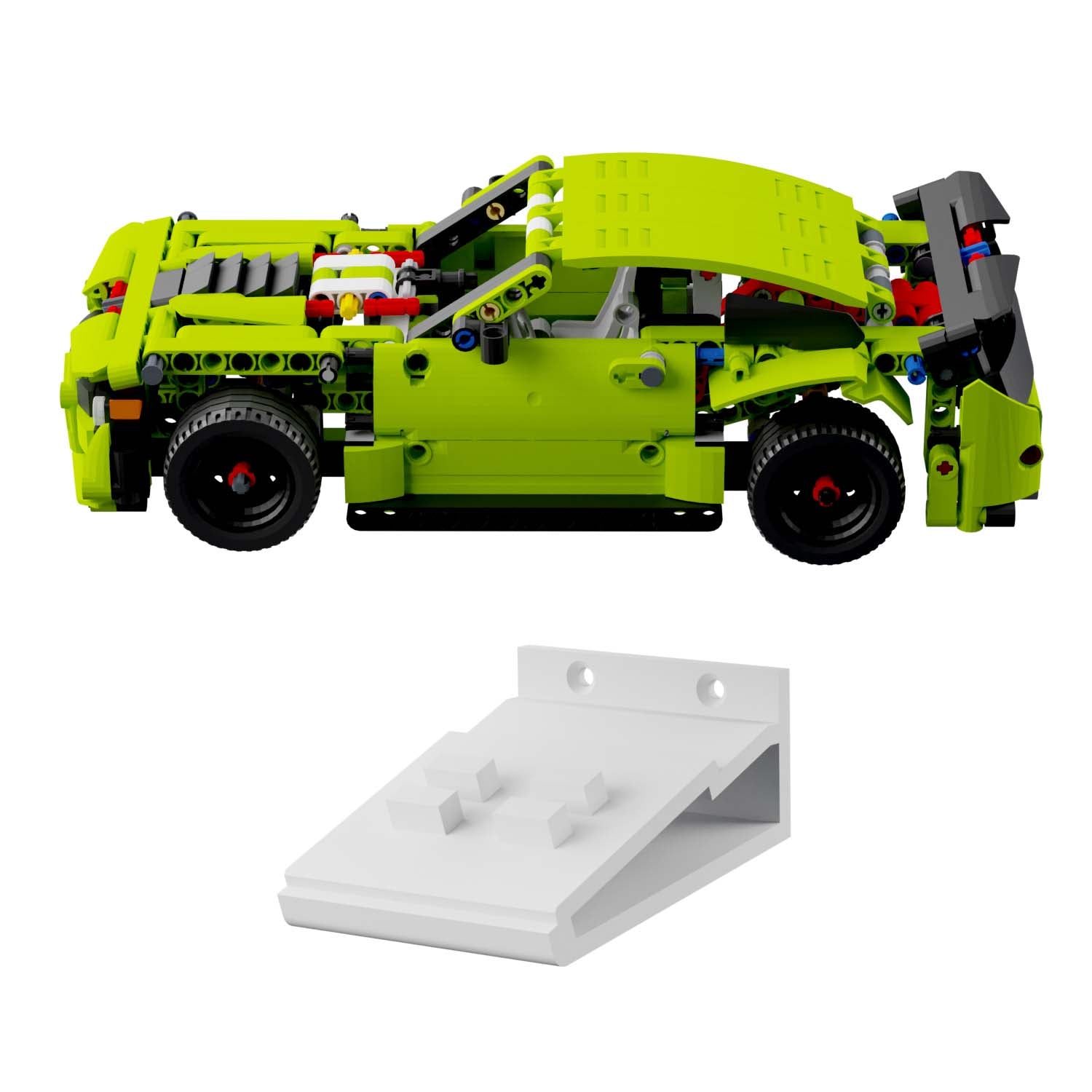 Wandhalterung kompatibel mit LEGO Technik 42138 Ford Mustang Shelby Kp