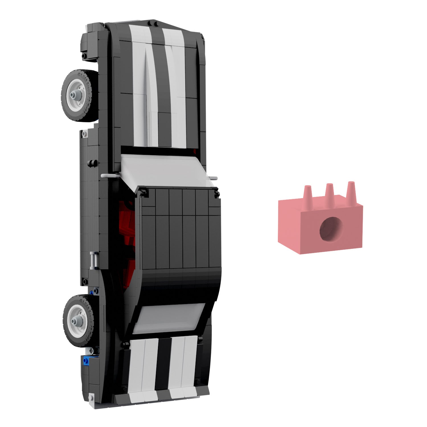Wandhalterung kompatibel mit LEGO Icons 10304 Chevrolet Camaro Z28