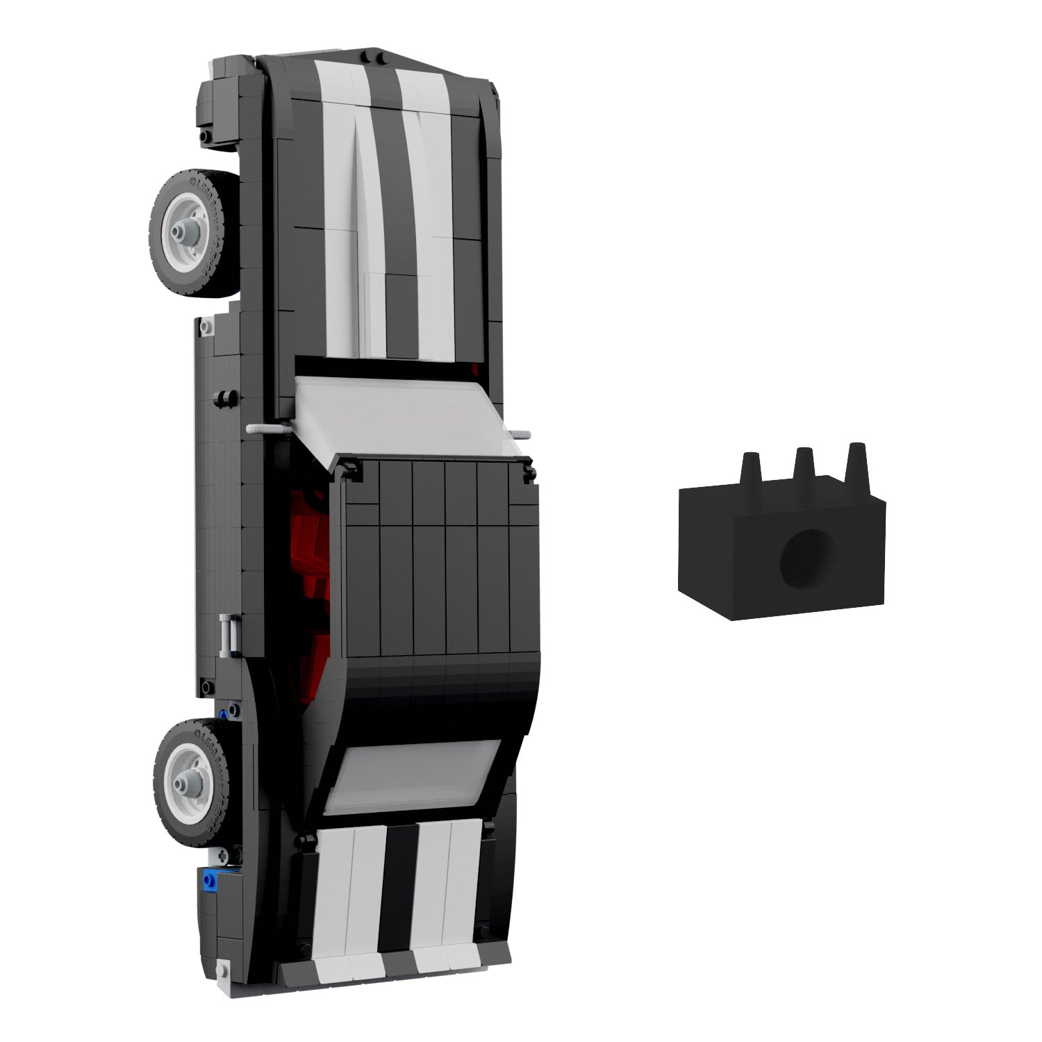 Wandhalterung kompatibel mit LEGO Icons 10304 Chevrolet Camaro Z28