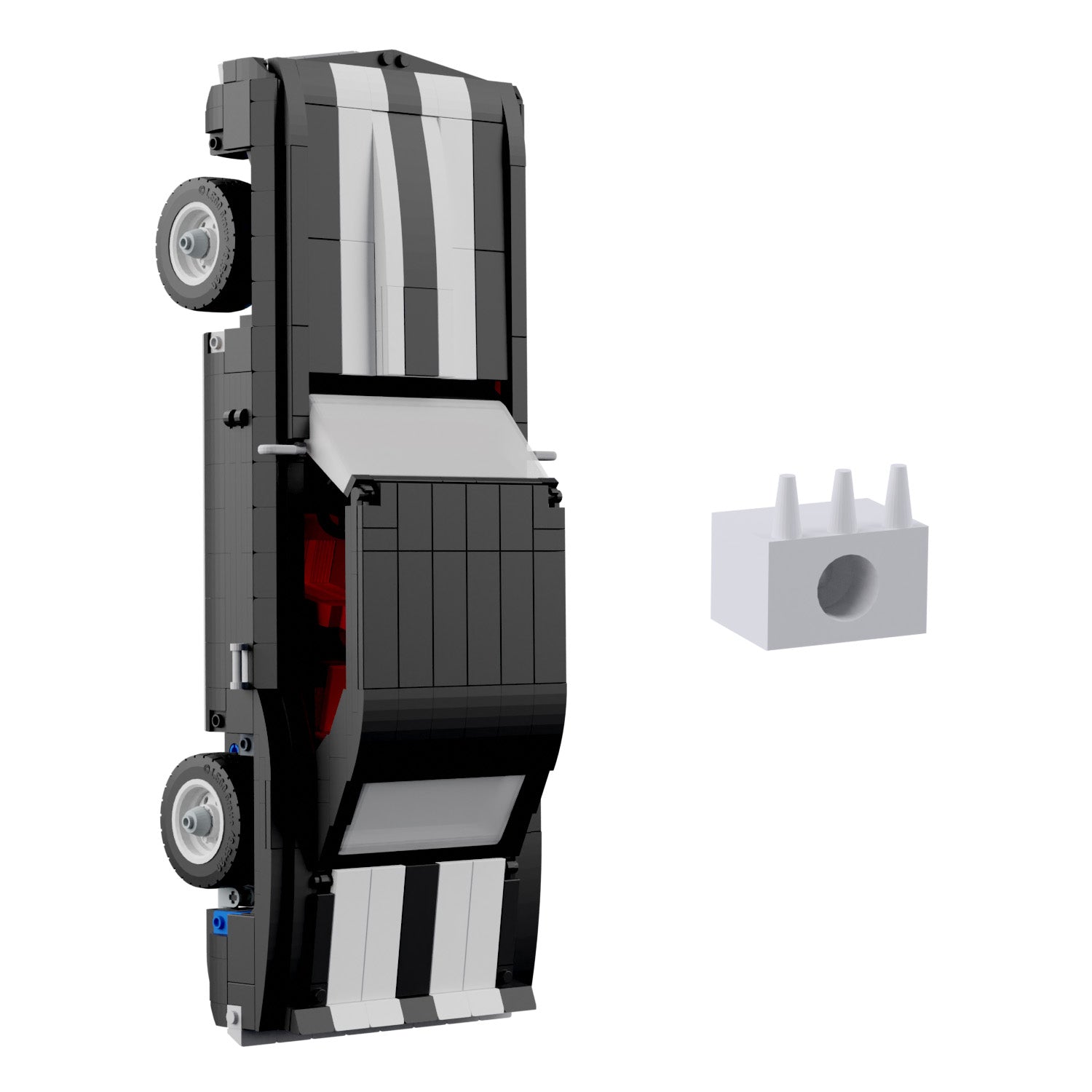 Wandhalterung kompatibel mit LEGO Icons 10304 Chevrolet Camaro Z28