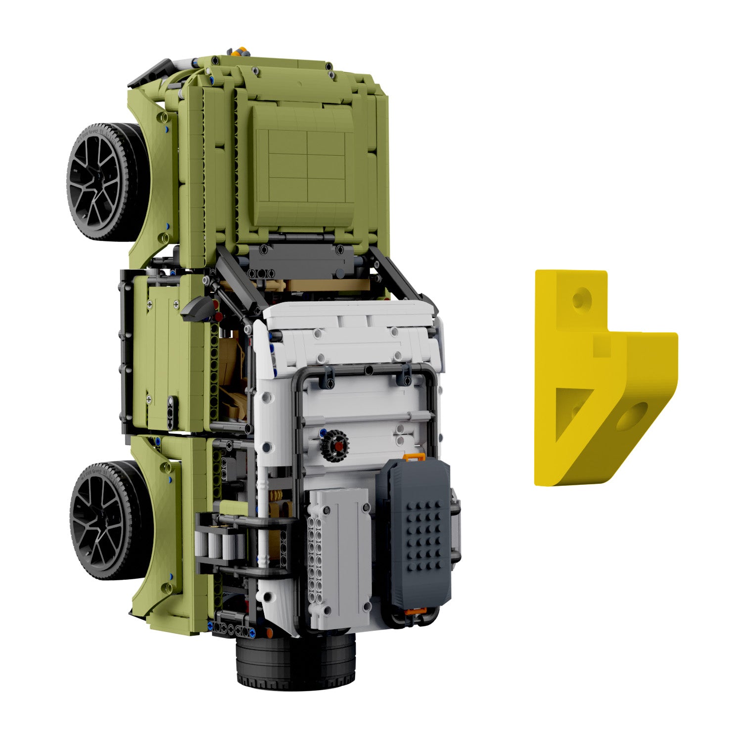 Wandhalterung kompatibel mit Lego Technik 42110 Land Rover Defender
