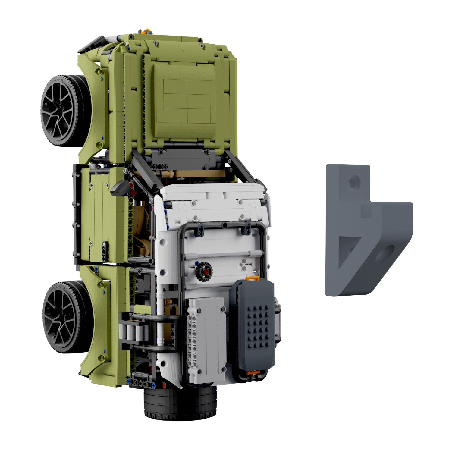 Wandhalterung kompatibel mit Lego Technik 42110 Land Rover Defender