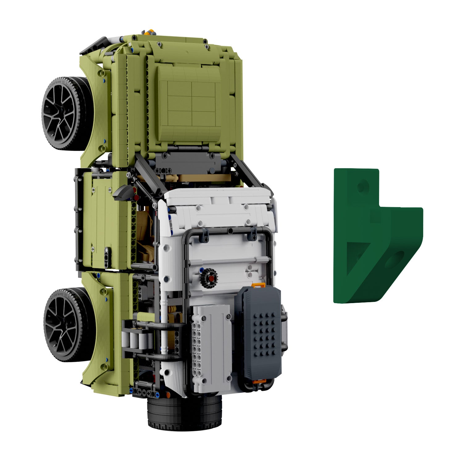 Wandhalterung kompatibel mit Lego Technik 42110 Land Rover Defender