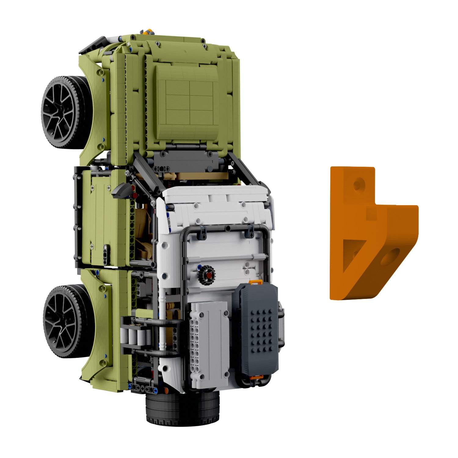 Wandhalterung kompatibel mit Lego Technik 42110 Land Rover Defender