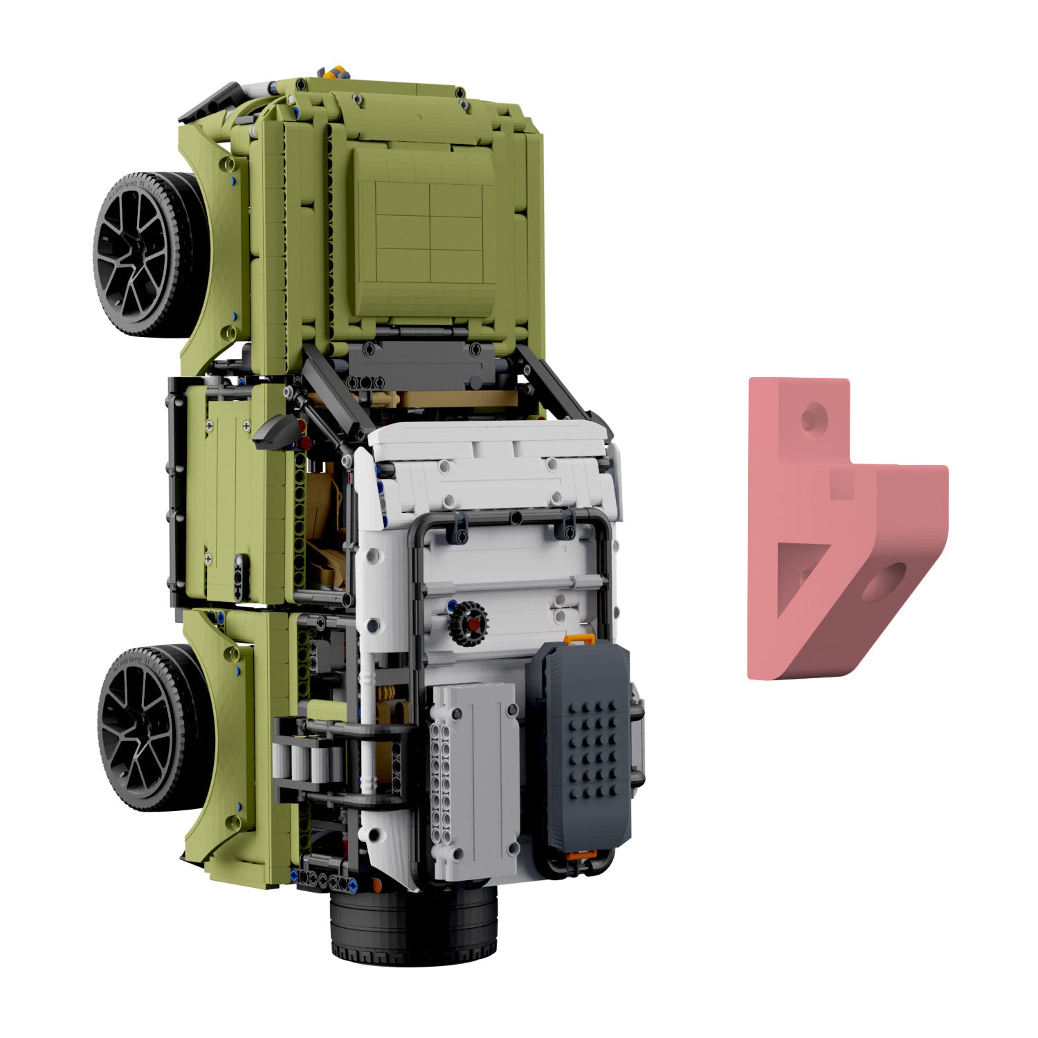 Wandhalterung kompatibel mit Lego Technik 42110 Land Rover Defender