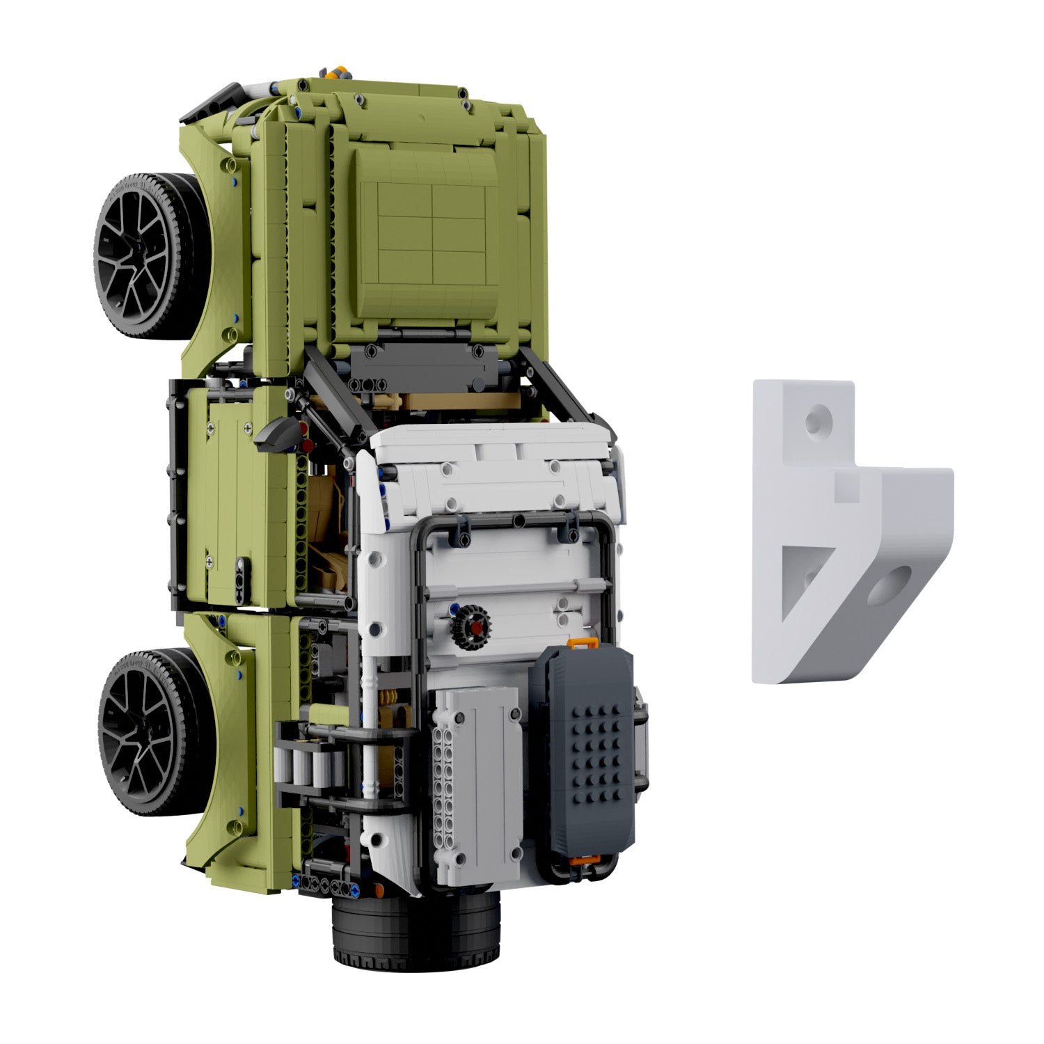 Wandhalterung kompatibel mit Lego Technik 42110 Land Rover Defender