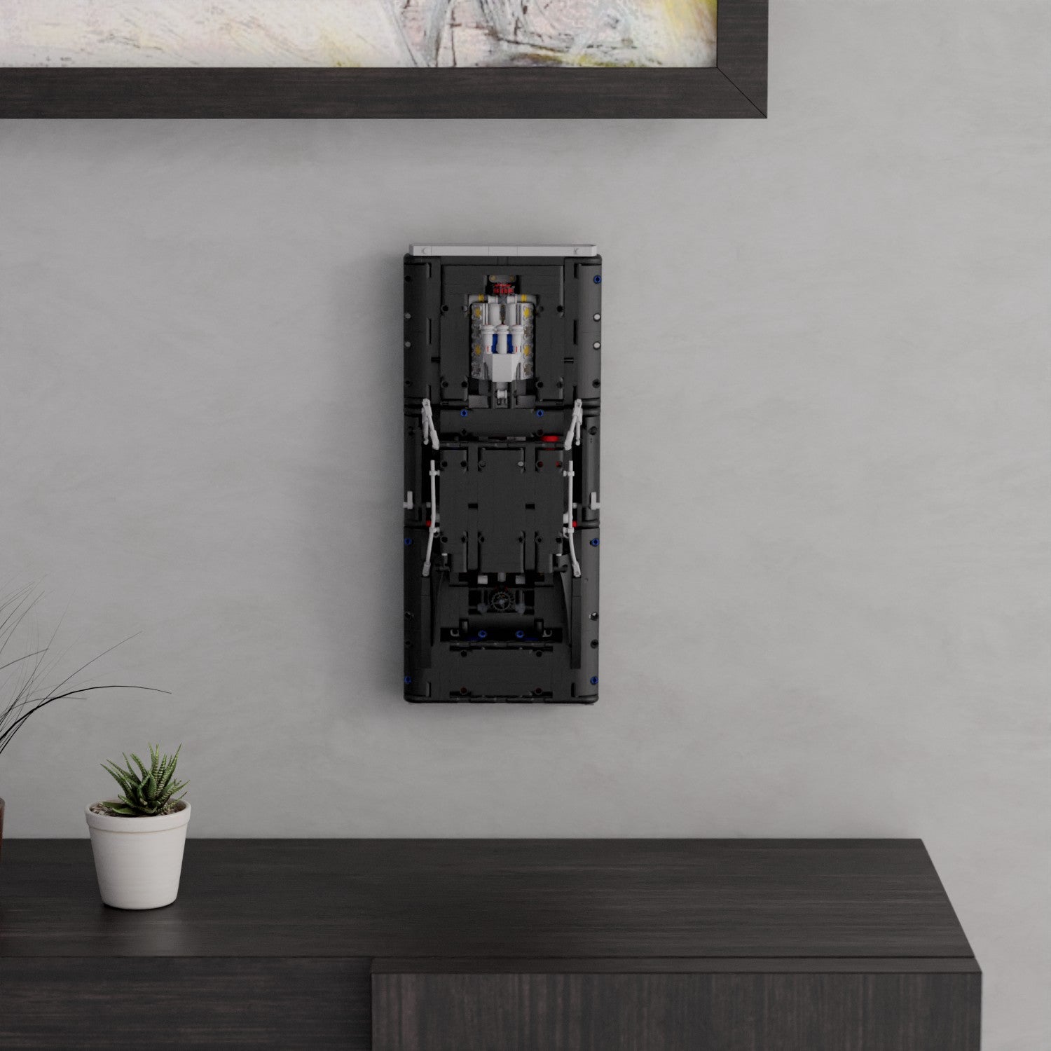 Wandhalterung kompatibel mit LEGO Technik 42111 Dom's Dodge Charger