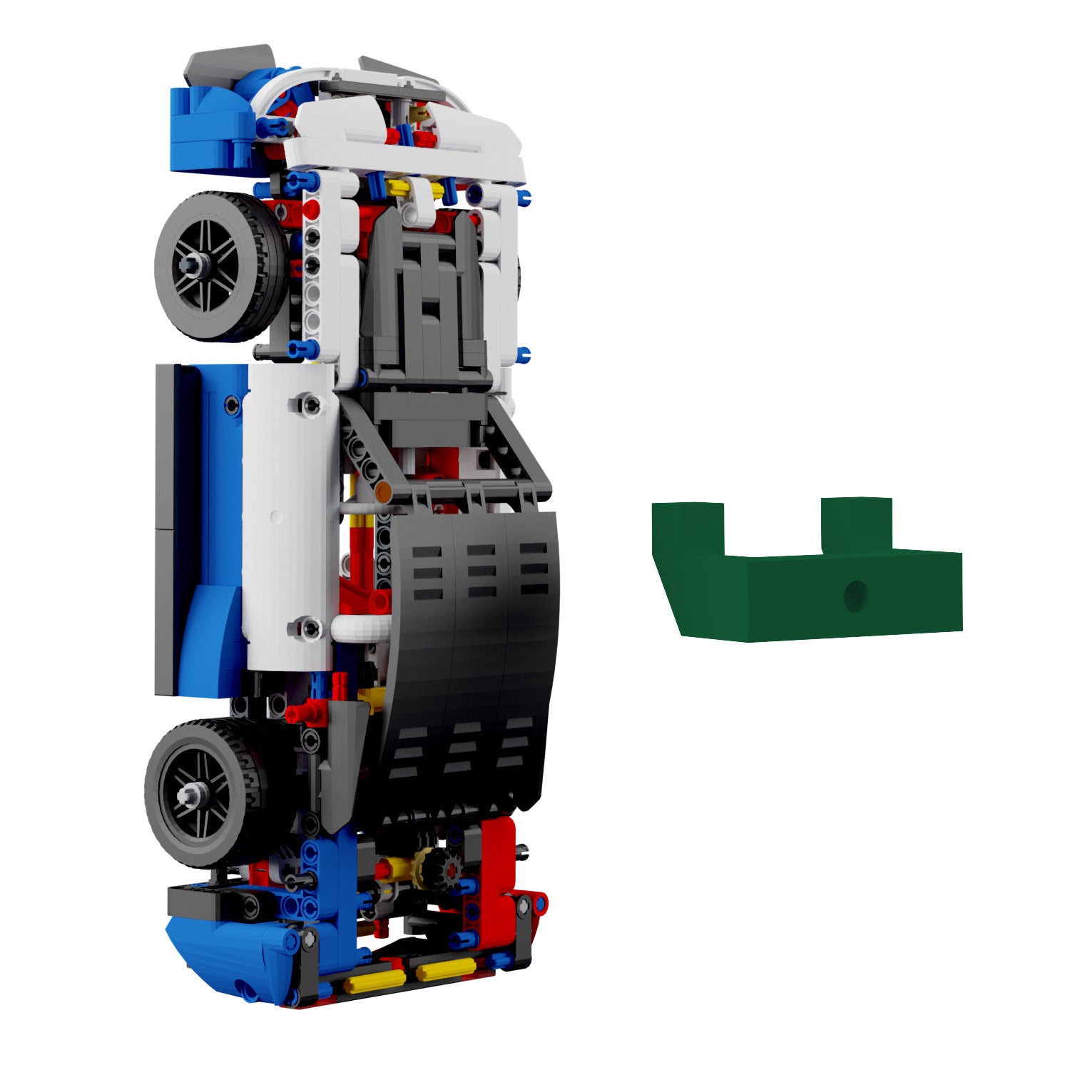 Wandhalterung kompatibel mit LEGO Technik 42153 Chevrolet Camaro ZL1