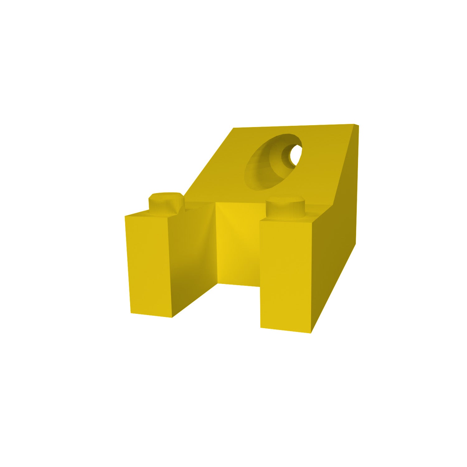 wandhalterung-fuer-lego-42160-gelb-1