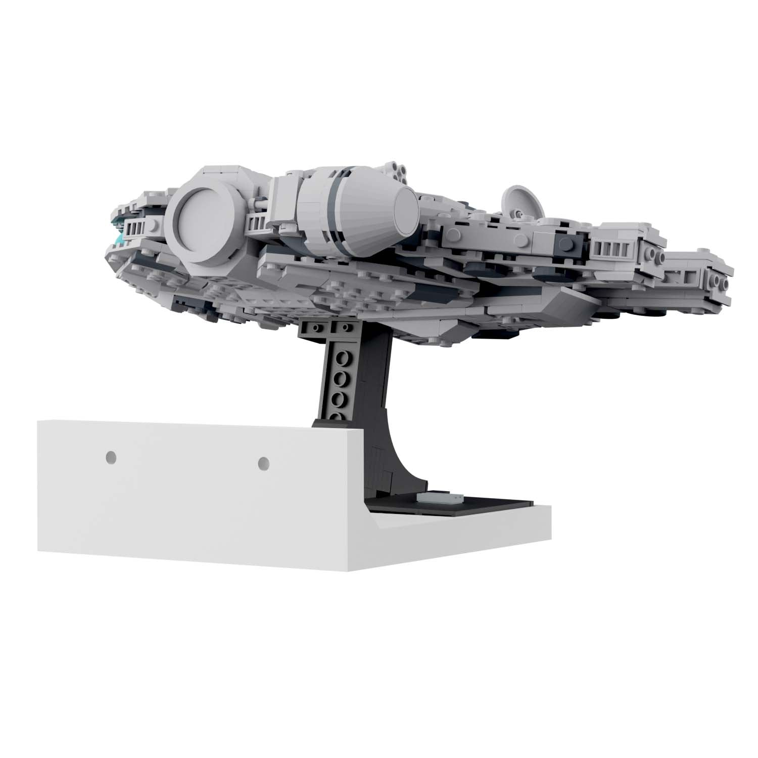 Wandhalterung kompatibel mit LEGO Star Wars 75375 Millennium Falcon