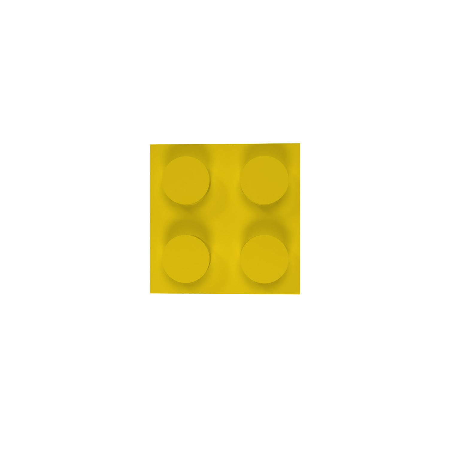 5x-wandhalterung-fuer-2x2-lego-noppensteine-und-figuren-gelb-2