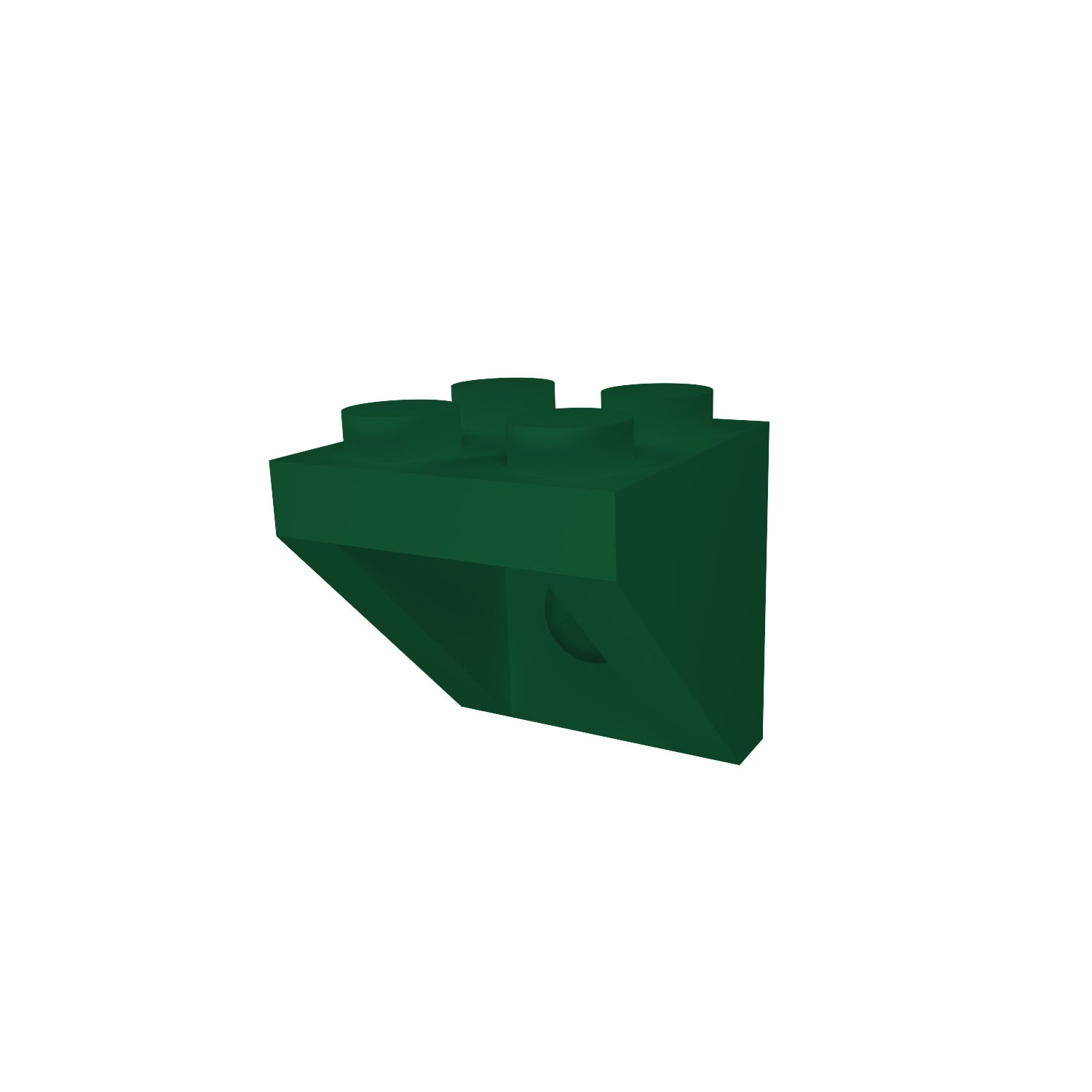 5x-wandhalterung-fuer-2x2-lego-noppensteine-und-figuren-gruen-1