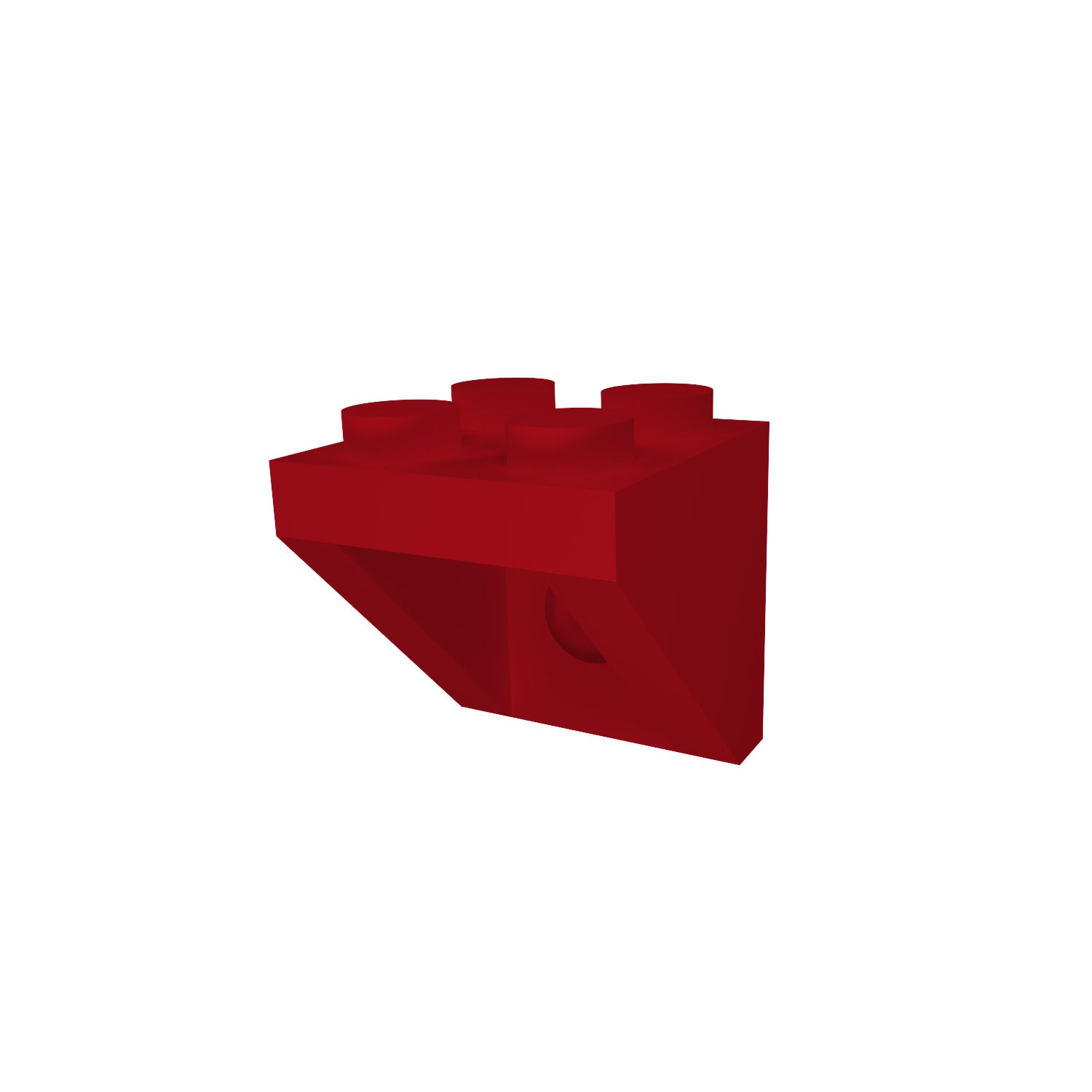 5x-wandhalterung-fuer-2x2-lego-noppensteine-und-figuren-rot-1