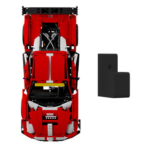 Wandhalterung kompatibel mit Lego Technic 42125 Ferrari 488 GTE Model