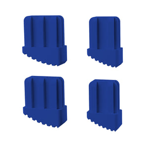 4x Leiterfüße kompatibel für Hailo Leiter 40x30, 20x30mm Innen & Außen
