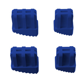 4x Leiterfüße kompatibel für Hailo Leiter 40x30, 20x30mm Innen & Außen