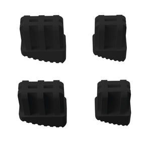 4x Leiterfüße kompatibel für Hailo Leiter 40x30, 20x30mm Innen & Außen