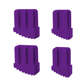 4x Leiterfüße kompatibel für Hailo Leiter 40x30, 20x30mm Innen & Außen