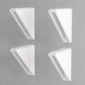 5x Wandhalterung kompatibel mit 2x8 LEGO Noppensteine und Figuren