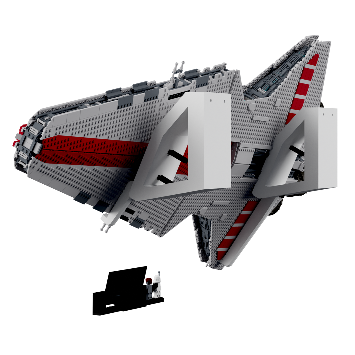 Wandhalterung kompatibel mit LEGO 75367 UCS Venator
