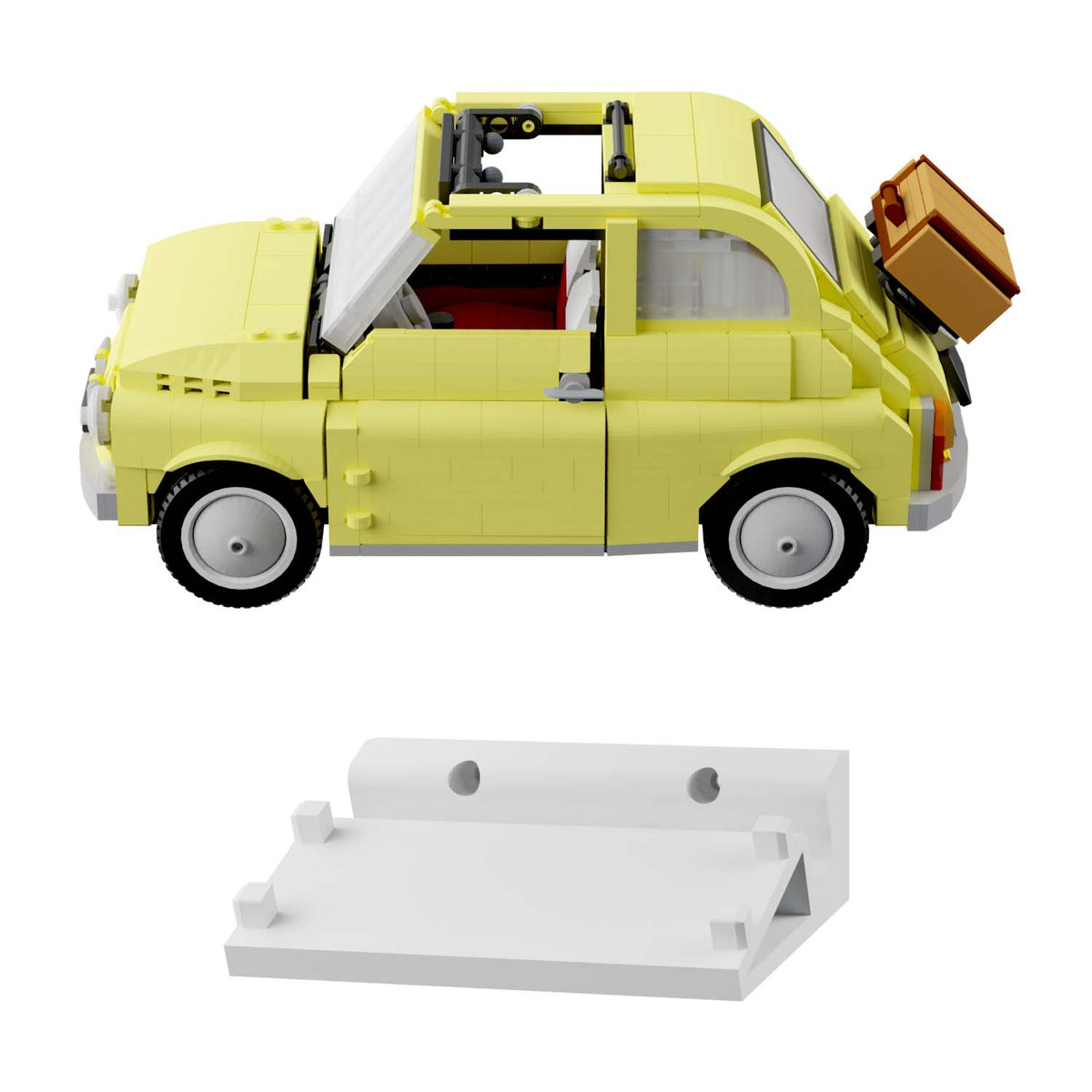 Wandhalterung kompatibel mit LEGO Creator 10271  Expert Fiat 500