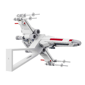 Wandhalterung kompatibel mit LEGO Star Wars 75301 Luke X-Wing Fighter
