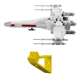 Wandhalterung kompatibel mit LEGO Star Wars 75301 Luke X-Wing Fighter