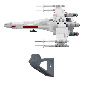 Wandhalterung kompatibel mit LEGO Star Wars 75301 Luke X-Wing Fighter