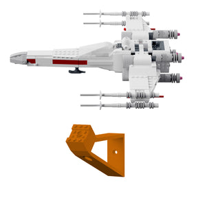 Wandhalterung kompatibel mit LEGO Star Wars 75301 Luke X-Wing Fighter