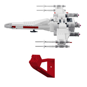 Wandhalterung kompatibel mit LEGO Star Wars 75301 Luke X-Wing Fighter