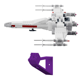 Wandhalterung kompatibel mit LEGO Star Wars 75301 Luke X-Wing Fighter