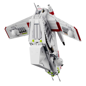 Wandhalterung kompatibel mit LEGO Star Wars 75309 Republic Gunship