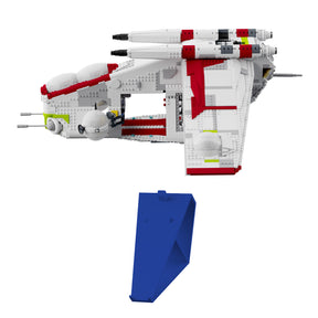 Wandhalterung kompatibel mit LEGO Star Wars 75309 Republic Gunship
