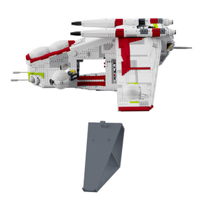 Wandhalterung kompatibel mit LEGO Star Wars 75309 Republic Gunship